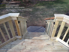 18-Stairs to a new concrete landing